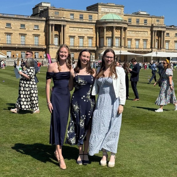 Redmaids’ High Celebrate Gold at Buckingham Palace