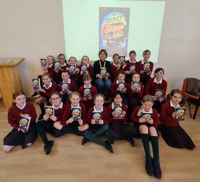 Award-winning author Natasha Farrant visits the Junior School